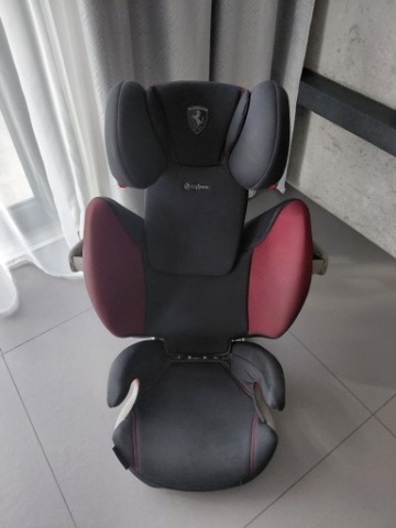 CYBEX SOLUTION S-FIX SCUDERIA FERRARI VICTORY ЧЕРНЫЙ ISOFIX 15-36 KG 