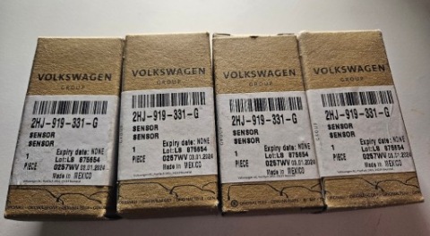 4X НОВЕ ОРИГІНАЛ ДАТЧИКИ TPMS VW AUDI SKODA SEAT 2HJ919331G 