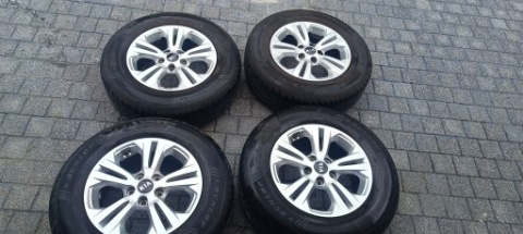 ТИТАНОВІ ДИСКИ Z ШИНАМИ KIA SPORTAGE IV 5X114 В ХОРОШОМУ СТАНІ 215/70/16 