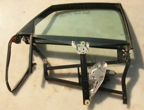 FRAME SHELF DOOR GLASS LEFT REAR AUDI A6 C5  