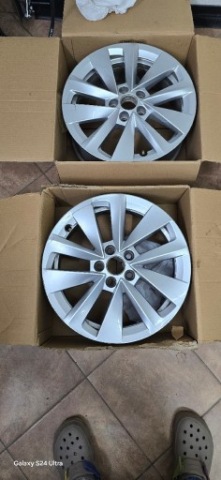 ТИТАНОВІ ДИСКИ SKODA SCALA, KAMIQ 5X100 ET38 16