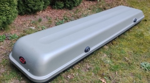 БАГАЖНИК CARGO 2, G3 ITALY, ДУЖЕ ДОВГІ NA ЛИЖІ I WEDKI 280L. DO GARAZU SUV 