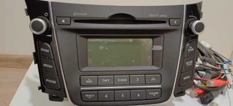 HYUNDAI I30 2014R НОВЕ РАДІО НАВІГАЦІЯ NAVI ЄВРОПА BLUETOOTH КАМЕРА ЗАДНЬОГО ХОДУ 