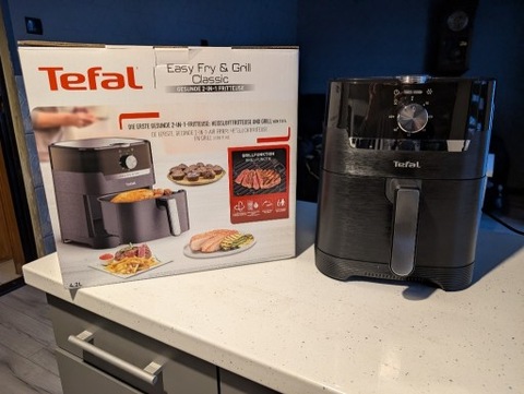 Frytkownica beztłuszczowa TEFAL Easy Fry EY5018