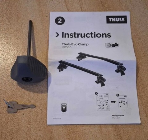 БАГАНИК DACHOWY, THULE 7122 THULE 7105, 5209 TOYOTA COROLLA 
