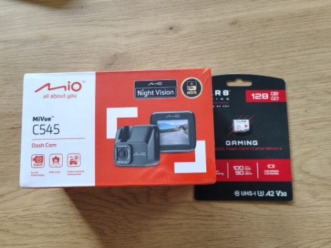 ВIДЕО РЕЄСТАТОР MIO MIVUE C545 КАМЕРА АВТОМОБІЛЬНА HDR + КАРТА НОВА 