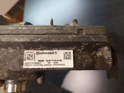 CONTROL UNIT BOXES PROGRAMS A2C73768907 RENAULT 