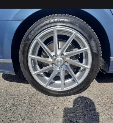 ПОЧТИ НОВОЕ ДИСКИ 18 5X112 VOSSEN VW AUDI SKODA MERCEDES BMW+GRATIS 