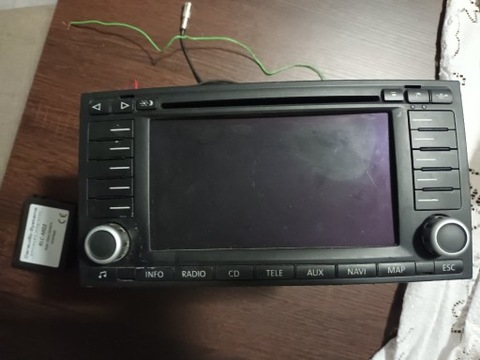 T5 TOUAREG 7H0035191 RADIO NAWI CON MODULEM CÁMARA  