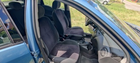 КОМПЛЕКТ СИДІНЬ + ЗАДНЯ ДИВАН FORD FOCUS MK1 ХЕТЧБЕК ВЕЛЮР / АЛЬКАНТАРА 