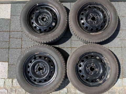 КОЛЕСА СТАЛЬ X4 HONDA 5J 14 ET45 4X100 +ШИНИ 185/60 6MM ЗИМОВІ 2019 DEBICA 