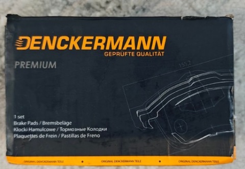 КОЛОДКИ ГАЛЬМІВНЕ DENCKERMAN B111365 НОВЕ 