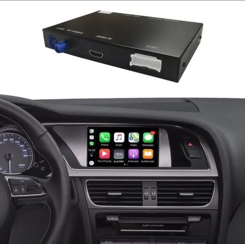 Audi a4 a5 q5 Carplay Android YouTube Google Maps 