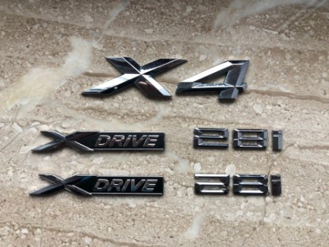 BMW X4 F26 28I XDRIVE ЕМБЛЕМИ 