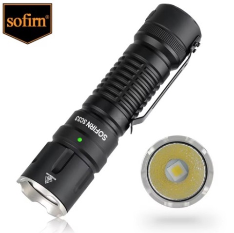 ЛІХТАРИК LED (СВІТЛОДІОД) SOFIRN SC33 5200LM + KABURA GRATIS! 