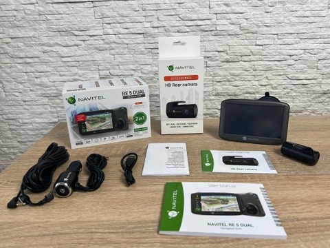 НАВИГАЦИЯ NAVITEL RE 5 DUAL + КАМЕРА ЗАДНЕГО ВИДА фото