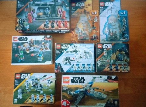LEGO Star Wars Zestawy (8 Zestawów)