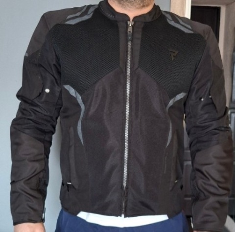 КУРТКА МОТОЦИКЛЕТНА REBELHORN JAX ЧОРНИЙ XL 