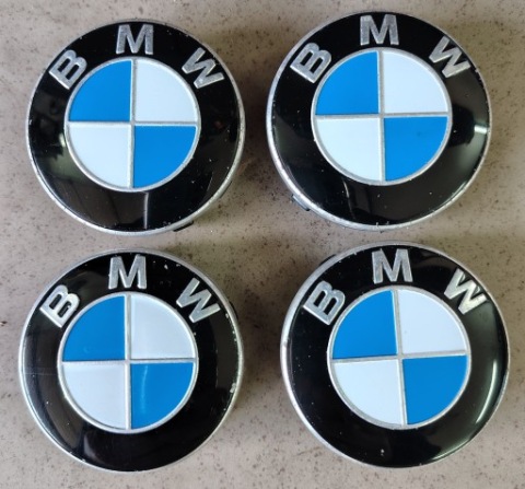 KOLPACZKI BMW ОРИГІНАЛ 6850834 ЦІНА ZA 4 ШТУКИ КОВПАЧКИ 