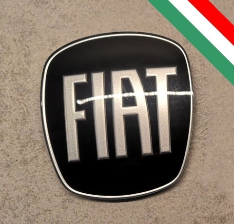 NUEVO EMBLEMA NEGRO FIAT BRAVO 2 - PARTE TRASERA  