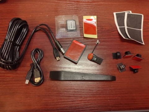 ЗАРЯДНИЙ ПРИСТРІЙ VIOFO D2000 5V/3.1A + КАБЕЛЬ 4M МІНІ USB DO VIDEOREJESTRATORA 