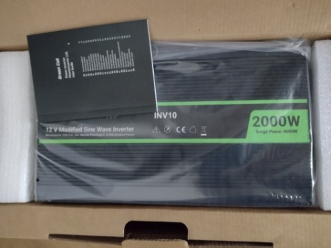 НОВА ПЕРЕТВОРЮВАЧ НАПРУГИ L 12V / 230V 2000W/4000W 