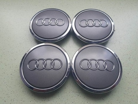 4 PIEZAS TAPA AUDI 69MM 8T0601170A ORIGINAL  