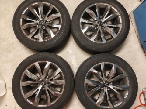 LEXUS NX200T NX300 NX300H ДИСКИ 18X7,5 ET39 5X114,3 ОРИГІНАЛ 18 ДЮЙМИ 