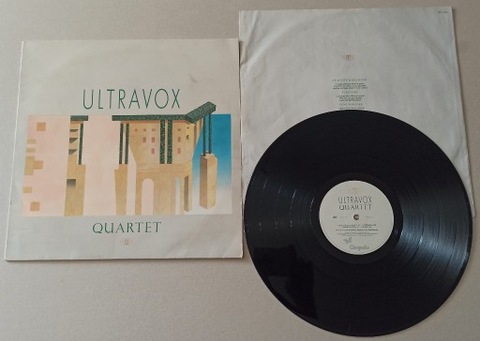 ULTRAVOX Quartet 1982 Scandinavia +gratis!  