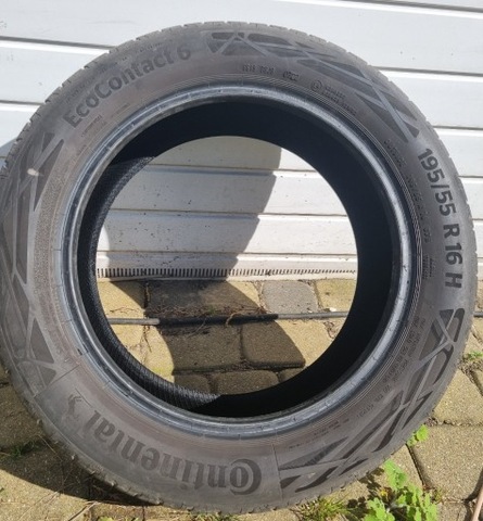 SPRZEDAJE 4 NEUMÁTICOS DE VERANO CONTINENTAL 195/55 R16 H  