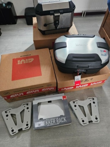 GIVI MONOKEY COFFEE BOXES SIDE /CENTRALNE 2X NET LEFT I RIGHTS SIDE 