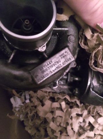 ТУРБОКОМПРЕСОР VOLVO V50 1.6D. 109KM 