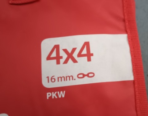 łańcuchy śniegowe śnieżne 4x4 snovit 16 mm 19
