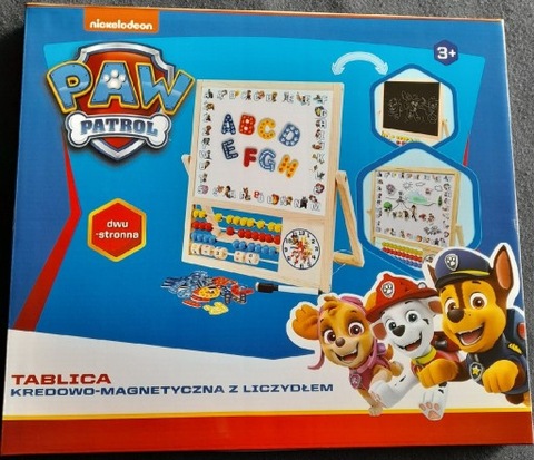Tablica kredowo magnetyczna Psi Patrol
