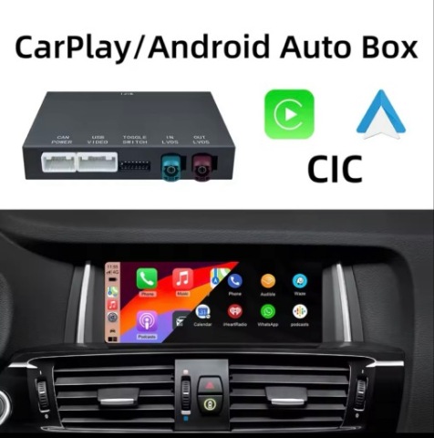 БЕЗПРОВІДНИЙ СИСТЕМА CARPLAY ANDROID DO BMW NBT CIC SERII 1 2 3 4 5/ X1-X5 