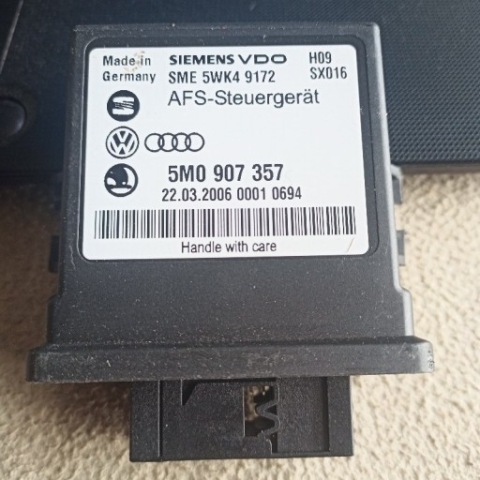 VW B6, SKODA, AUDI, SEAT БЛОК КЕРУВАННЯ МОДУЛЬ ФАР 5M0 907 357 