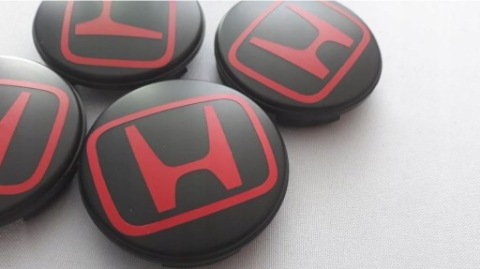 НАКЛЕЙКИ ЕМБЛЕМИ 65MM HONDA 4 ШТ 
