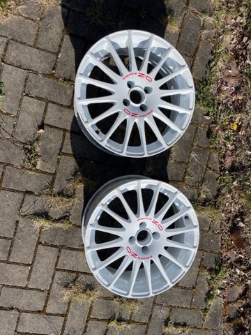 LLANTAS OZ SUPERTURISMO WRC 4X100 7X17 ET35 2 PIEZAS  