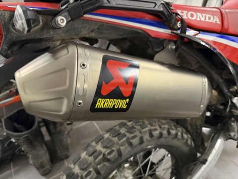 ГЛУШНИК ВИХЛОП AKRAPOVIC HONDA CRF300 L/RALLY 