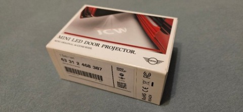 НОВЕ ОРИГІНАЛ 68MM PROJEKTORY LED (СВІТЛОДІОД) DO ДВЕРІ МІНІ - 63312468387 