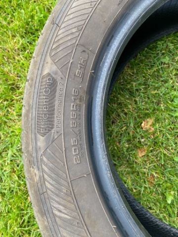205/55R16 205/55/16 91H Goodyear Efficient Grip Performance 2