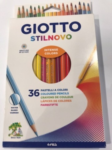 Kredki ołówkowe GIOTTO Stilnovo 36 kol 256700
