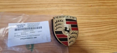 ОРИГІНАЛЬНИЙ ЕМБЛЕМА ЛОГОТИП HERB PORSCHE 95555960002 