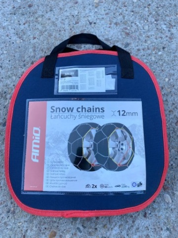 LANCUCHY SNIEGOWE - 205/70 R13 - ЗИМОВІ NA SNIEG O-NORM 9MM BAG KNS-80 PL 