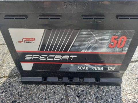 АКУМУЛЯТОР SPECBAT 50AH 12V-400A 