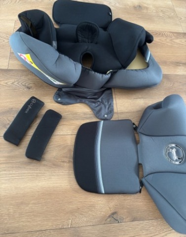 CYBEX SIRONA SX2 I-SIZE POWLOKA/MATERIAL DO СИДІННЯ -KOMPLETNY, ОРИГІНАЛЬНИЙ 