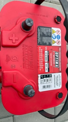 АКУМУЛЯТОР OPTIMA RED 1000A 50AH ВЖИВАНИЙ W ДУЖЕ DOBRYM STANIE 