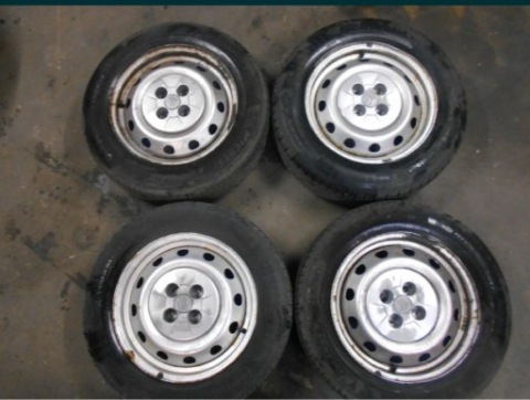 КОЛЕСА ШИНИ ДИСКИ CITROEN NEMO 4X98 ET 44 ПРОДАМ SZYBKO 