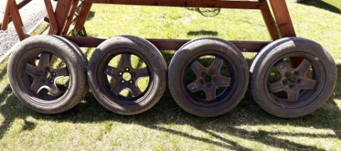 ШИНИ ЛІТНІ 205/55 R16 ДИСКИ СТАЛЬ R16 OPEL ZAFIRA B КОМПЛЕКТ 