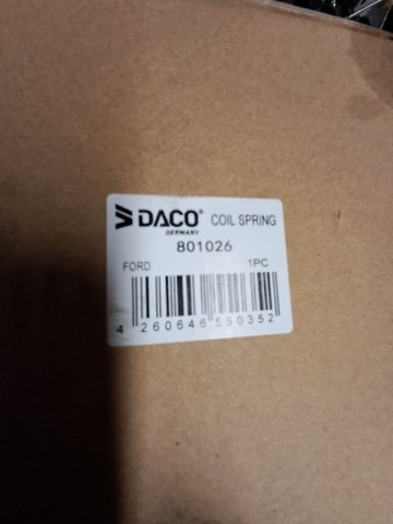 DACO 801026 SPRING FRONT FORD FOCUS C MAX.  